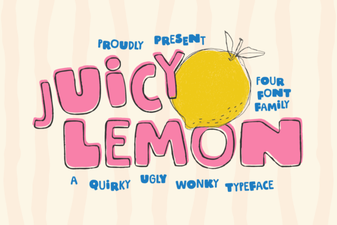 Juicy Lemon Font: Creative Ideas & Design Uses