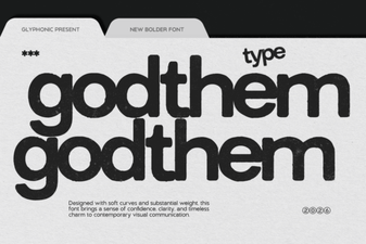 The Godthem Font: Modern Typography for Your Projects