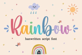 Rainbow Fonts: Elevate Design & Craftsmanship