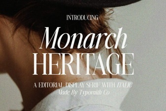 Crafting Projects with Monarch Heritage Font