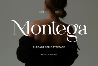 Montega Font: Creative Typography for Modern Projects